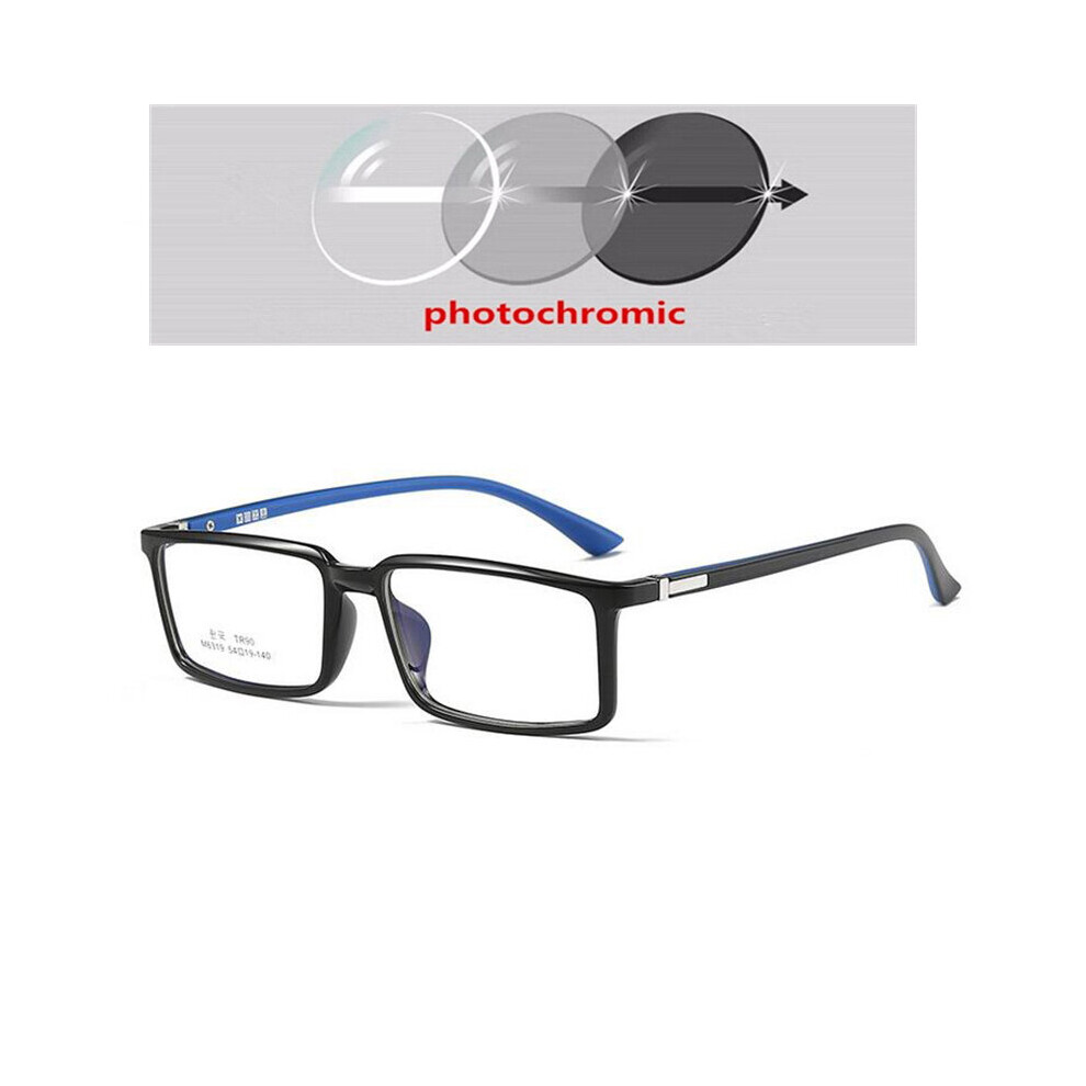 Anti-blue Light Square Prescription Eyeglasses Women Men TR90 Myopia Lens Optical Spectacle myopes Lunettes 0 -0.5 -0.75 To -4.0