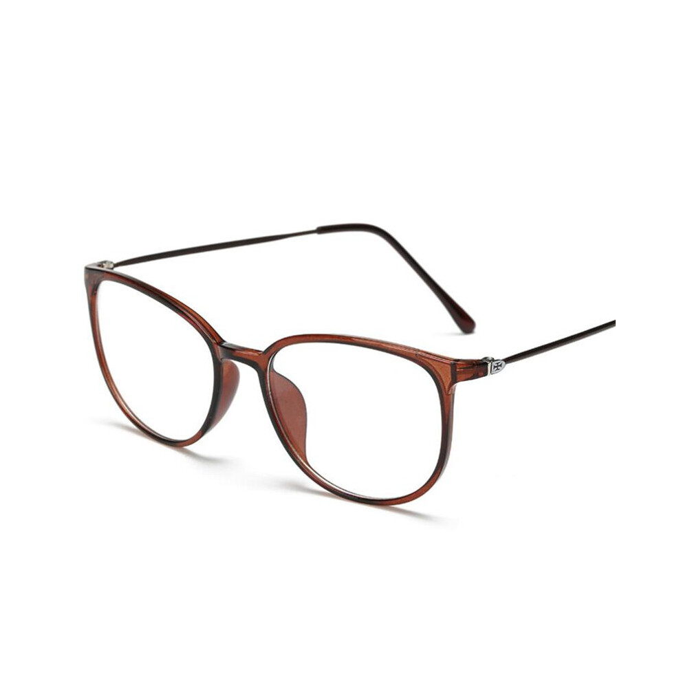 Ultralight TR90 Finished Myopia Glasses Women Men Retro Oval Student Short-sighted Spectacles Diopter -0.5 -1.0 -1.5 -2.0 To -6