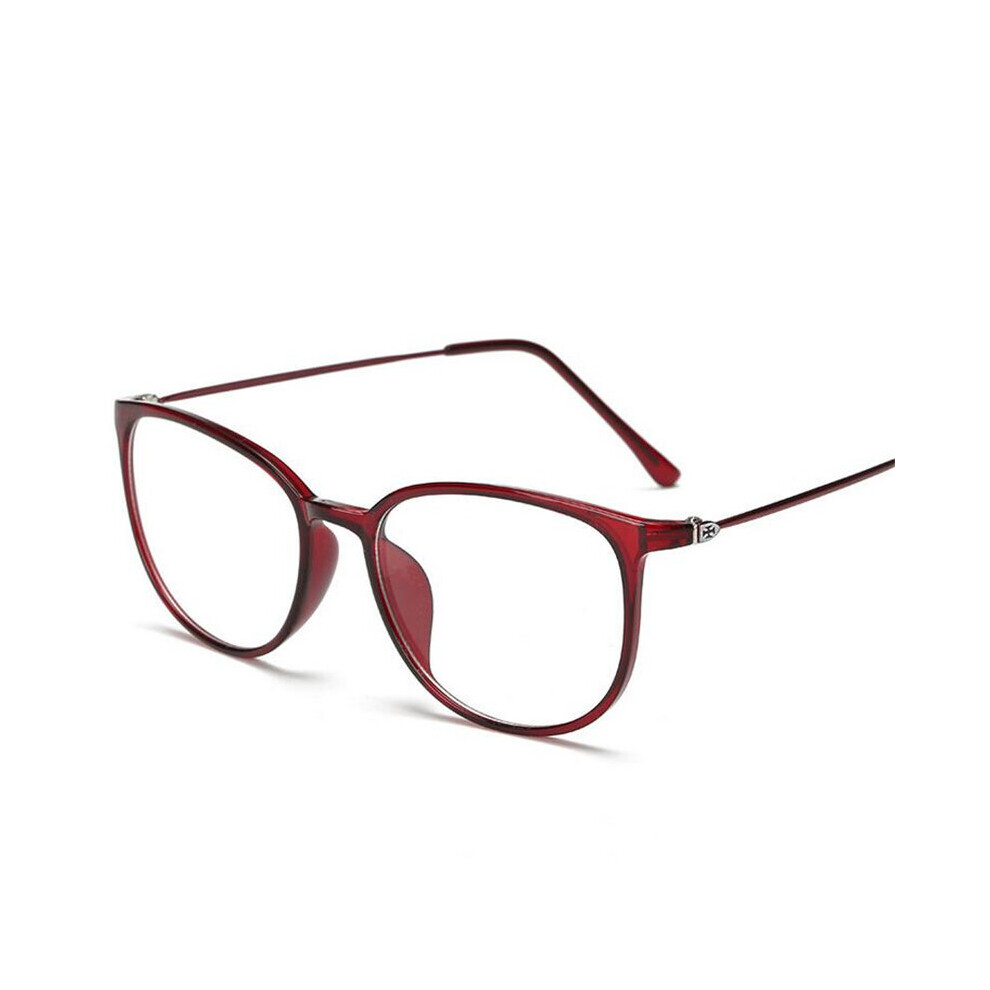 Ultralight TR90 Finished Myopia Glasses Women Men Retro Oval Student Short-sighted Spectacles Diopter -0.5 -1.0 -1.5 -2.0 To -6