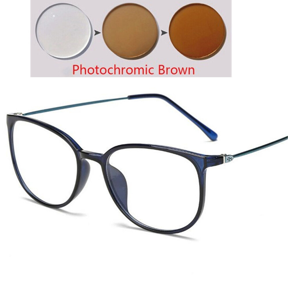 Ultralight TR90 Finished Myopia Glasses Women Men Retro Oval Student Short-sighted Spectacles Diopter -0.5 -1.0 -1.5 -2.0 To -6