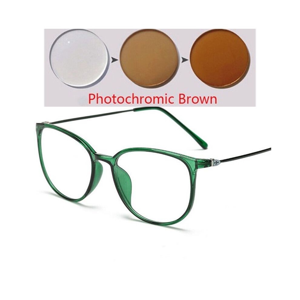 Ultralight TR90 Finished Myopia Glasses Women Men Retro Oval Student Short-sighted Spectacles Diopter -0.5 -1.0 -1.5 -2.0 To -6
