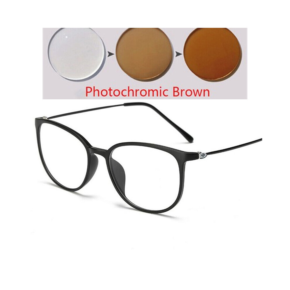 Ultralight TR90 Finished Myopia Glasses Women Men Retro Oval Student Short-sighted Spectacles Diopter -0.5 -1.0 -1.5 -2.0 To -6