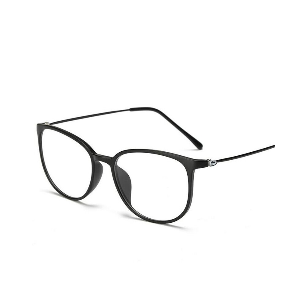 Ultralight TR90 Finished Myopia Glasses Women Men Retro Oval Student Short-sighted Spectacles Diopter -0.5 -1.0 -1.5 -2.0 To -6