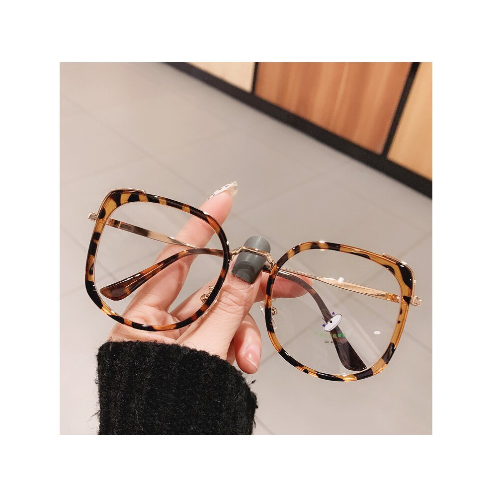 Oversize Square Optical Reading Glasses Women Retro Light Filter Computer Eyeglasses Presbyopia Large Diopter +6.0