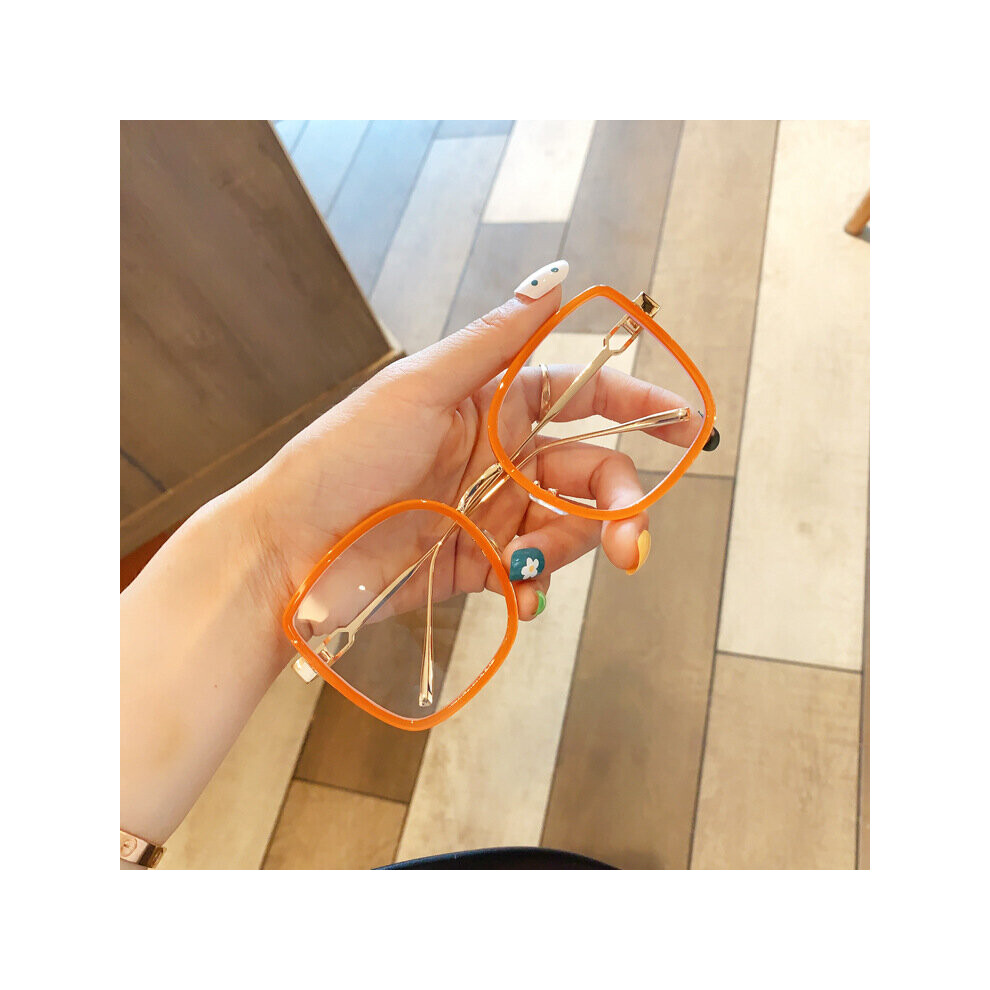 Multicoloured Anti Light Computer Magnifier Reading Glasses For Women Summer Fresh Green Orange Eyeglasses Diopter Lenses 0 To +6
