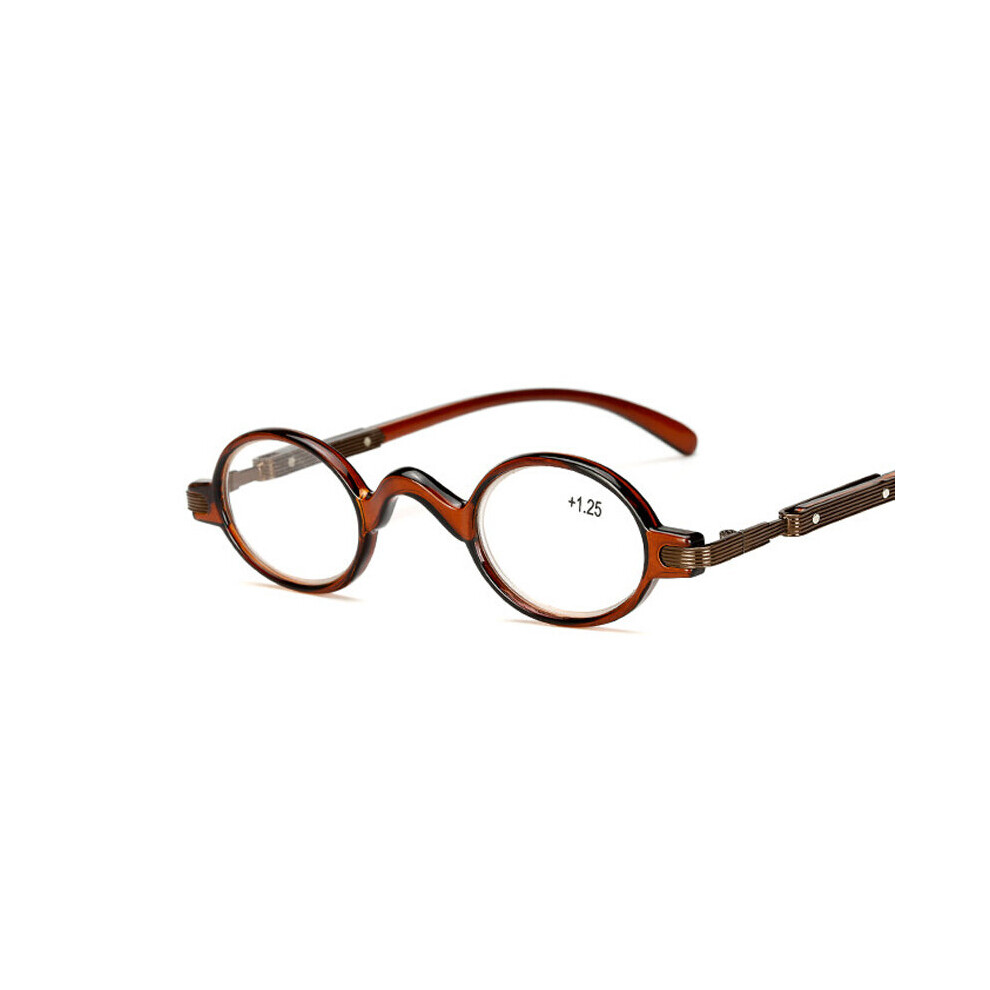 Punk Small Frame Round Reading Glasses Men Business Clear Lens Presbyopic Glasses Hyperopia Eyewear Glasses For Elder