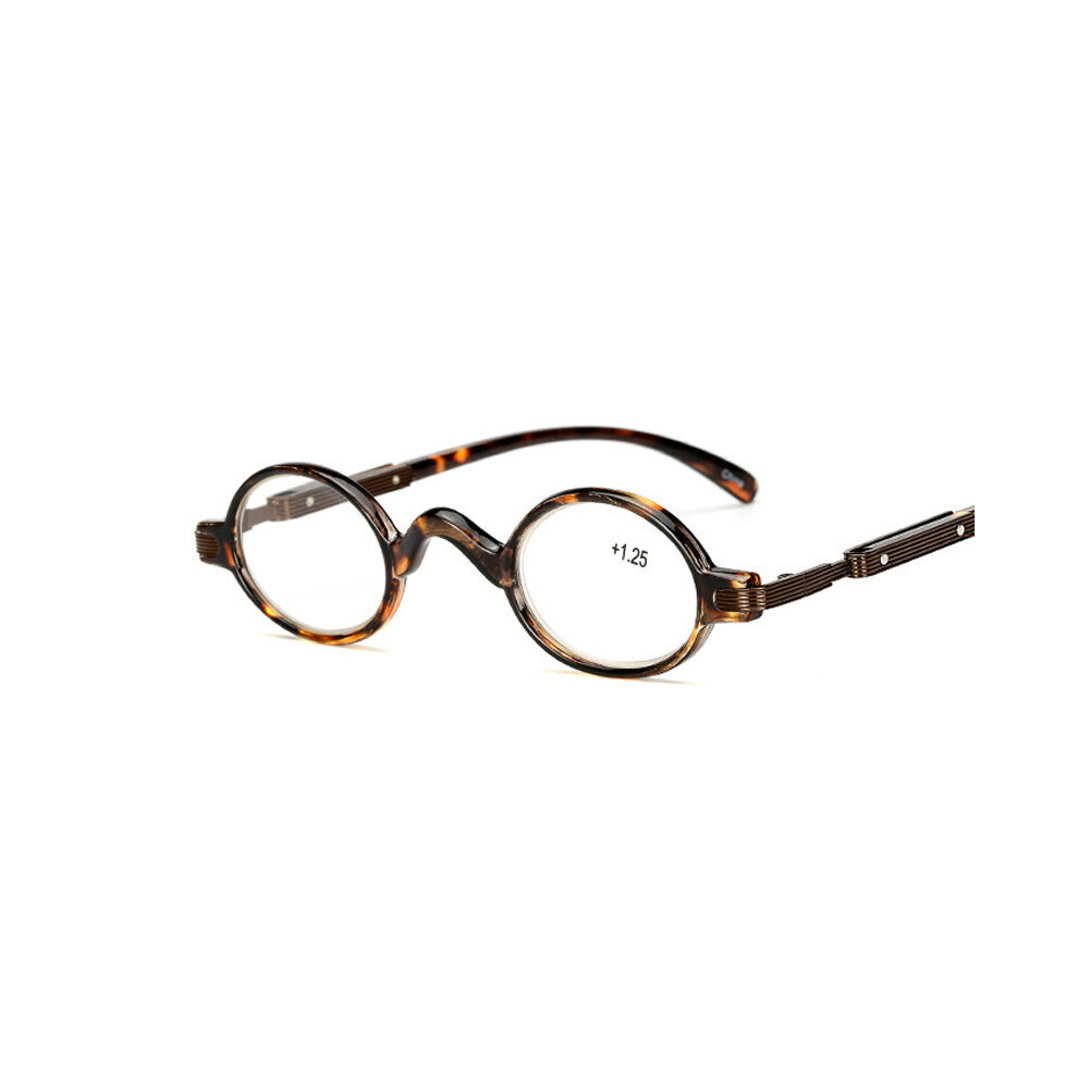 Punk Small Frame Round Reading Glasses Men Business Clear Lens Presbyopic Glasses Hyperopia Eyewear Glasses For Elder