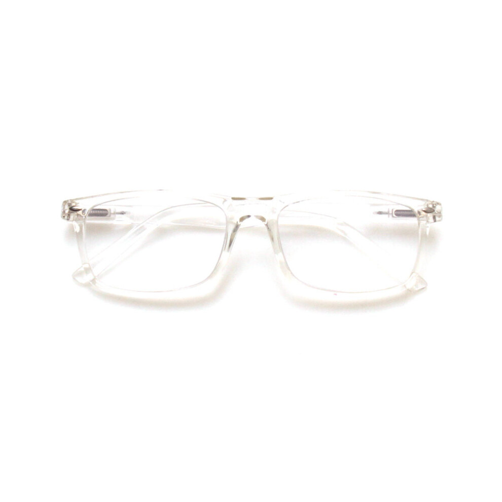 Multicoloured Transparent Comfortable Presbyopic Glasses Plastic Round Frame Reader Eyeglasses Diopter 0-600