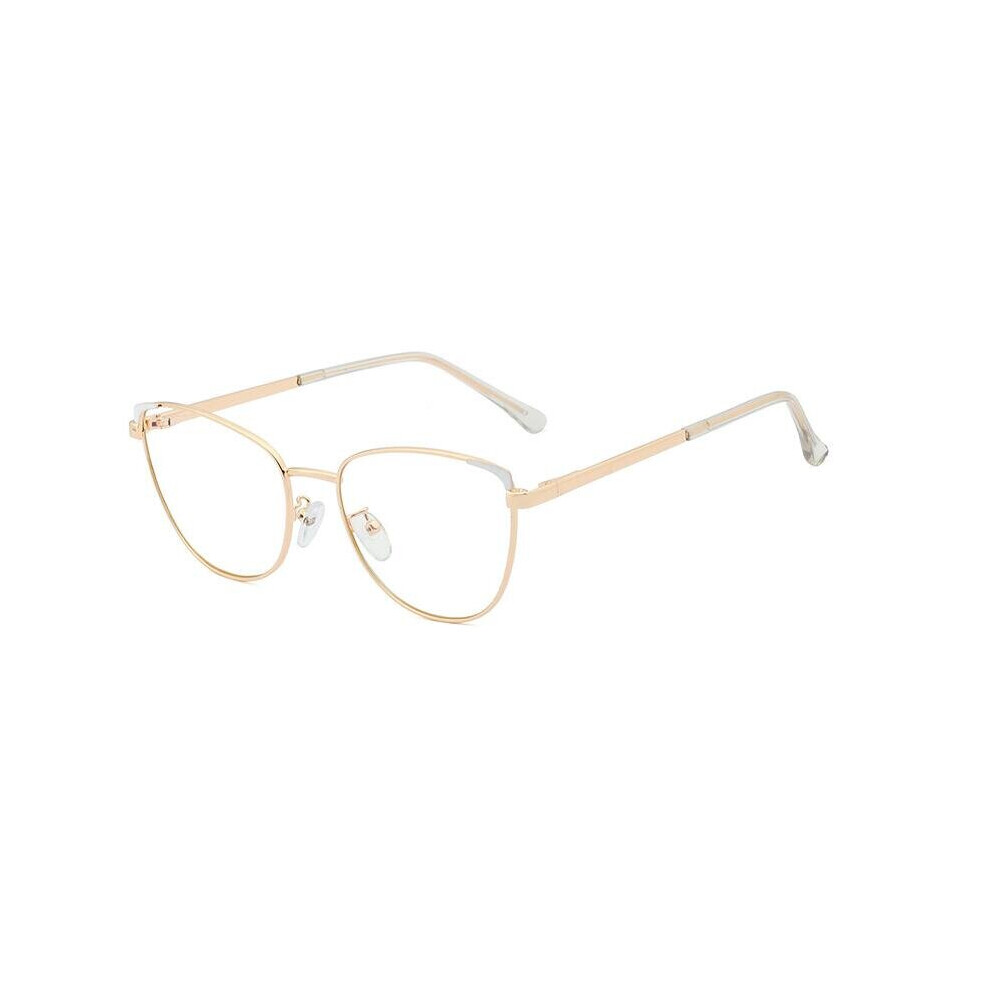 Myopia Light Blocking Glasses Transparent Women Optical Eyeglasses Frames Cat Eye Glasses Okulary