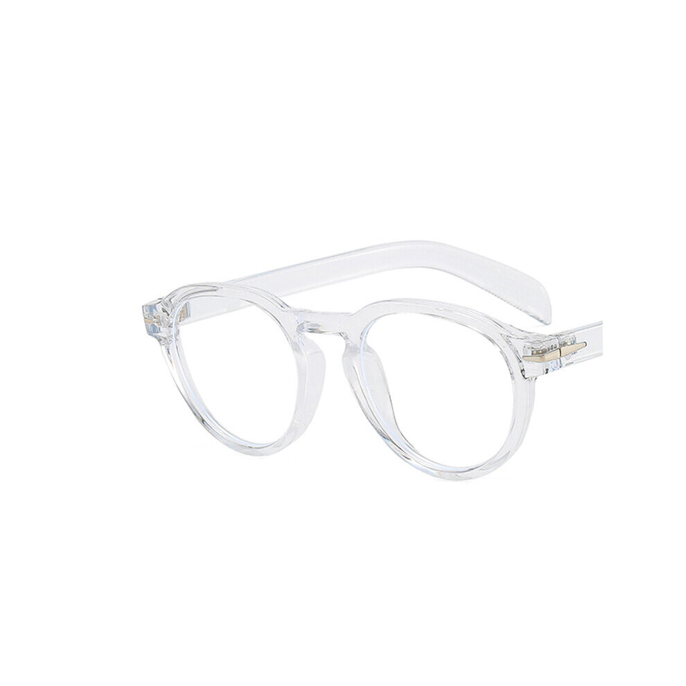Vintage Round Light Blocking Glasses Men Anti Glasses Computer Glasses Optical Eyewear Eyeglasses Frames Spectacles