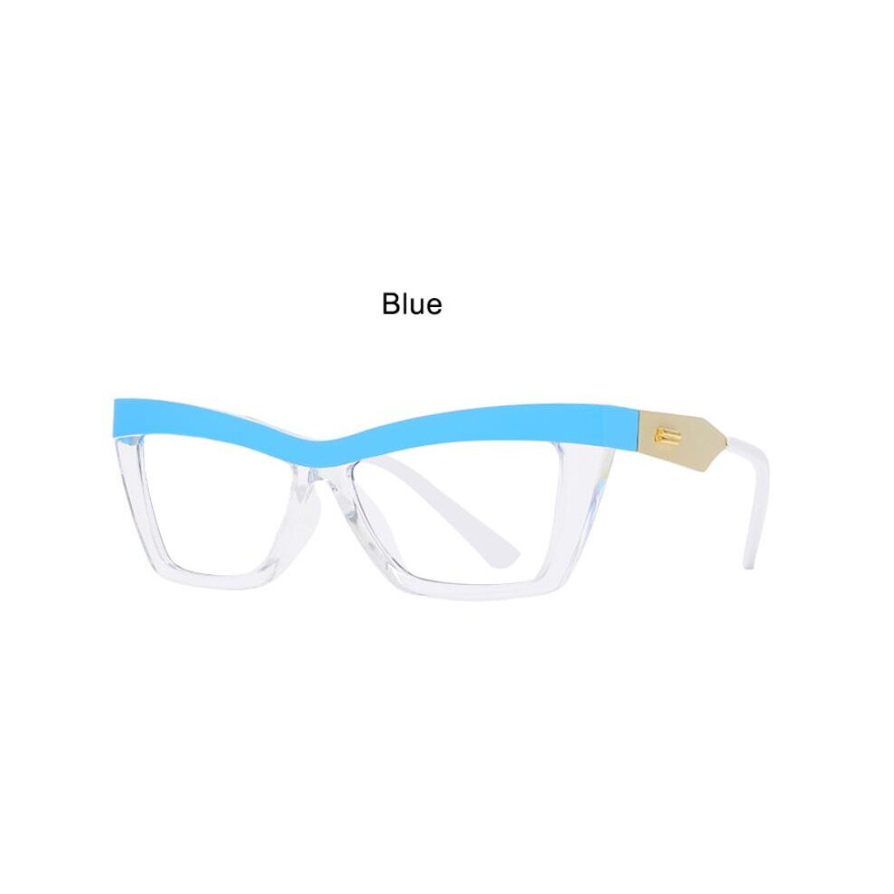 Clear Cat Eye Reading Glasses Prescription Plus +0.5~ +600 Vintage Women's Eyeglasses Presbyopia Decorative Eyewear
