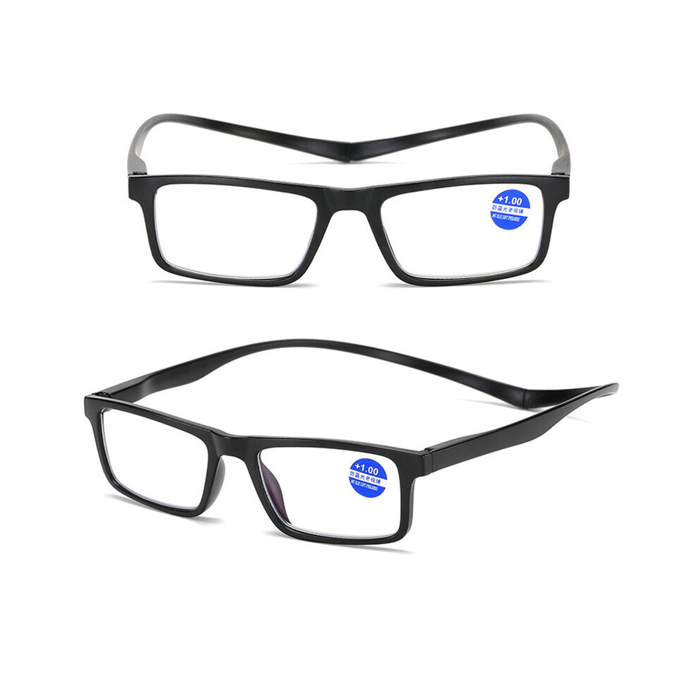 Unisex Hanging Neck Magnet Reading Glasses magnifier Men Women Magnetic Presbyopic Eyeglasses Rivets Hyperopia Spectacles