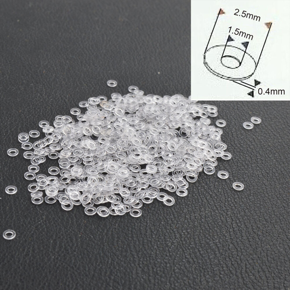 10000pcs 3.0x1.5mm 2.5x1.5mm Eyeglasses Glasses Washers Eyewear plastic Flat Pad Glasses Accessories