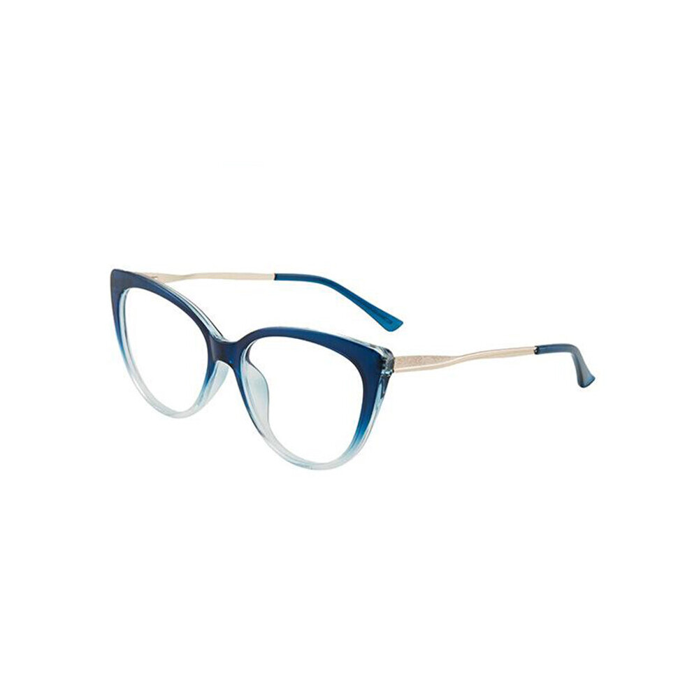 Multicoloured 0 -0.5 -0.75 To -6.0 Light Blocking Cat Eye Prescription Spectacles With Diopter Spring Leg Myopia Photochromic Eyeglasses