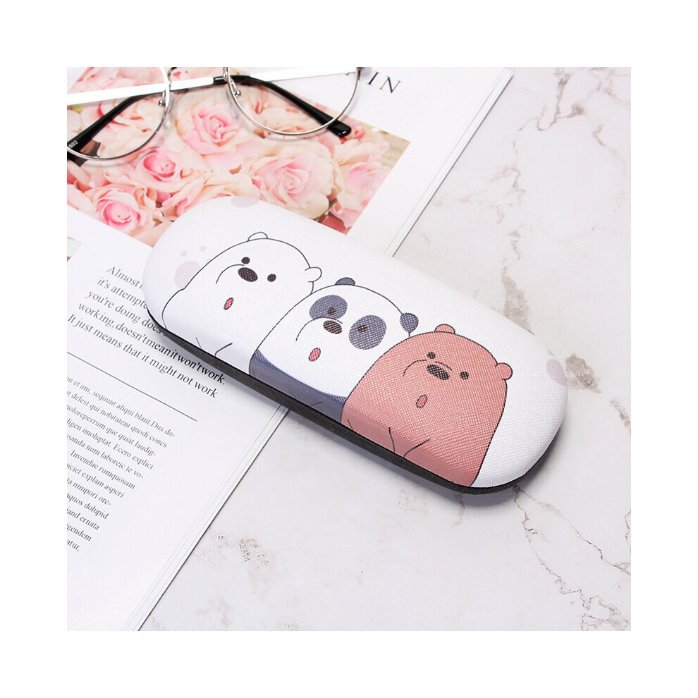 Smooth PU Top-grade Spectacle Cases for Eyeglasses Portable Rectangle Sunglasses Box Bag Eyewear Protector