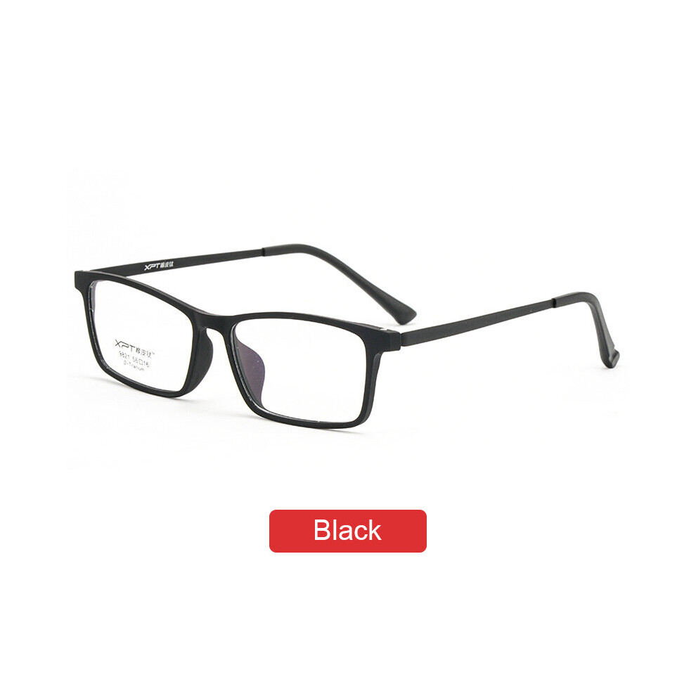 Multicoloured Pure Titanium Eyeglasses Frame Men Small Square Tr90 Glasses Frame Women Customize Myopia Prescription Eyeglass Lenses