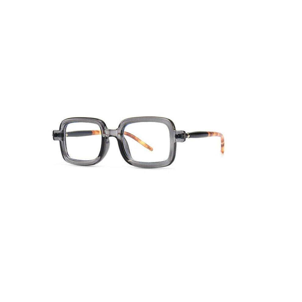 Classic Unique Reading Magnifier Glasses Men Vintage Square Eyeglasses Optical Frame Women Hyperopia Glasses +2 +3.5