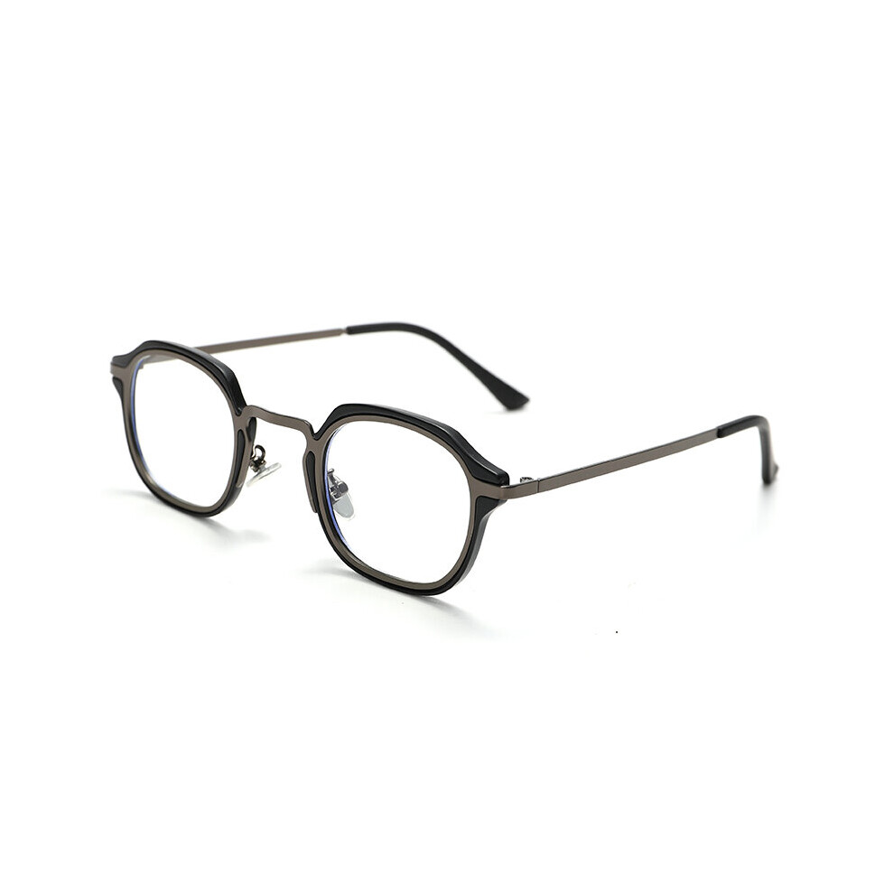 Retro Round Computer Glasses Men Vintage Anti Eyeglasses Women Optical Frames Clear Lens Frame Spectacles Eyewear