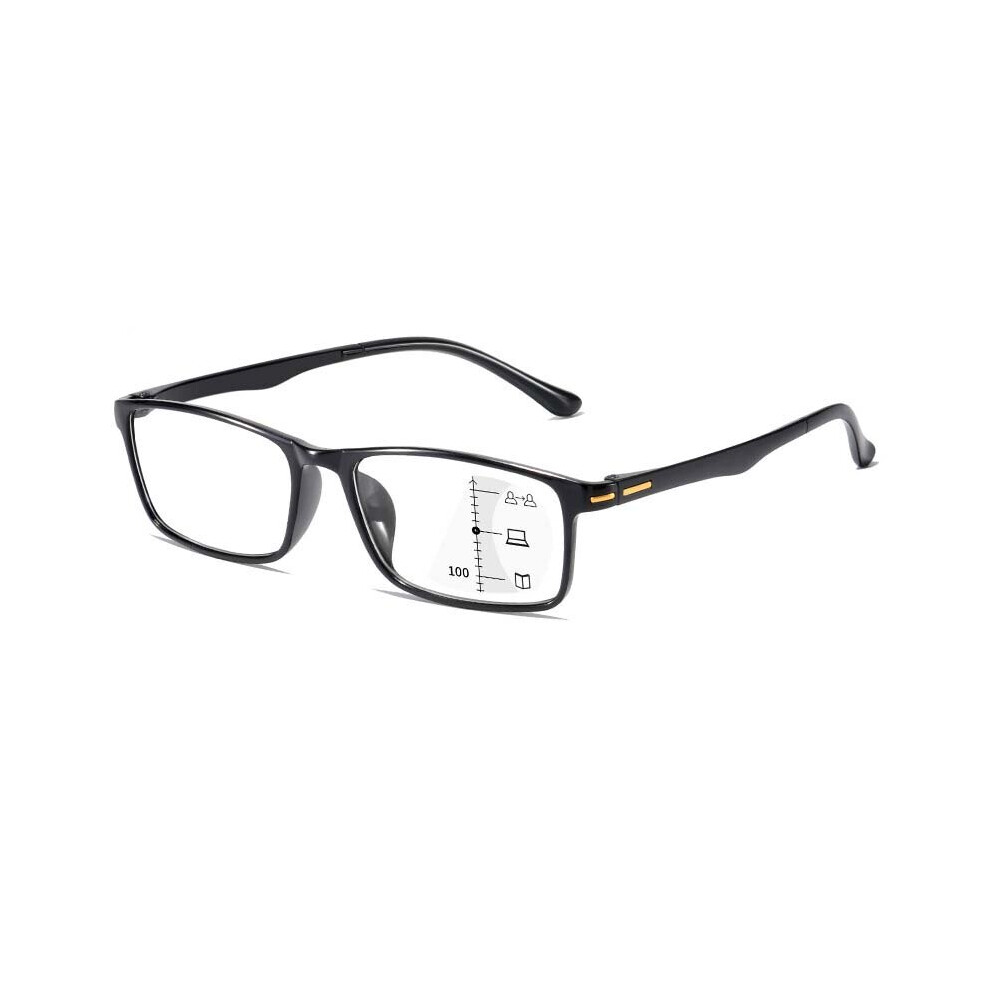 Multicoloured Multifocal Progressive Reading Glasses Women Men Anti-Blue Light Far And Near Presbyopia Intelligent Zoom Reading Eyewear