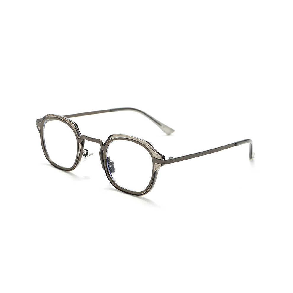 Retro Round Computer Glasses Men Vintage Anti Eyeglasses Women Optical Frames Clear Lens Frame Spectacles Eyewear