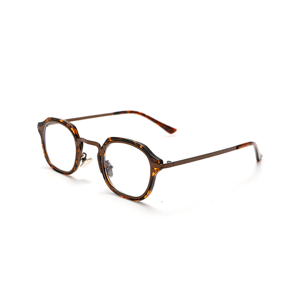 Retro Round Computer Glasses Men Vintage Anti Eyeglasses Women Optical Frames Clear Lens Frame Spectacles Eyewear