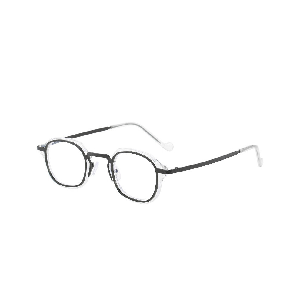 Anti Light Finished Myopia Glasses Small Irregular Metal Eyeglasses Prescription Anti Radiation Shortsighted Eyewear
