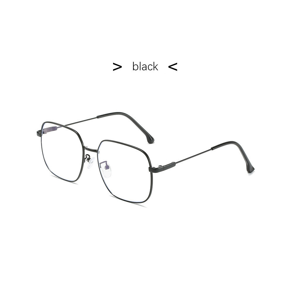 Photochromic Light Blocking Glasses Men Computer Glasses Transparent Sqaure Metal Eyeglasses Frame Female Optical Eyewear-image-OPC-PBR8RR5-NEW
