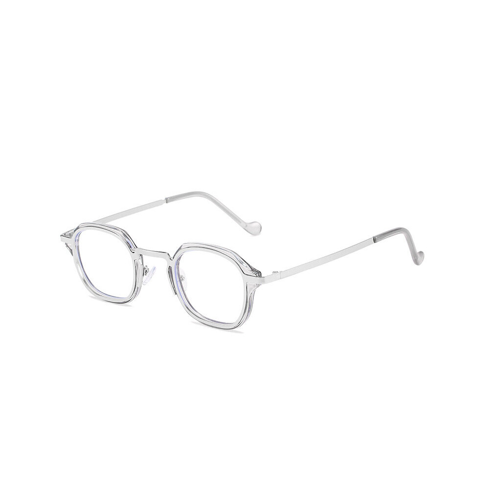 Anti Light Finished Myopia Glasses Small Irregular Metal Eyeglasses Prescription Anti Radiation Shortsighted Eyewear