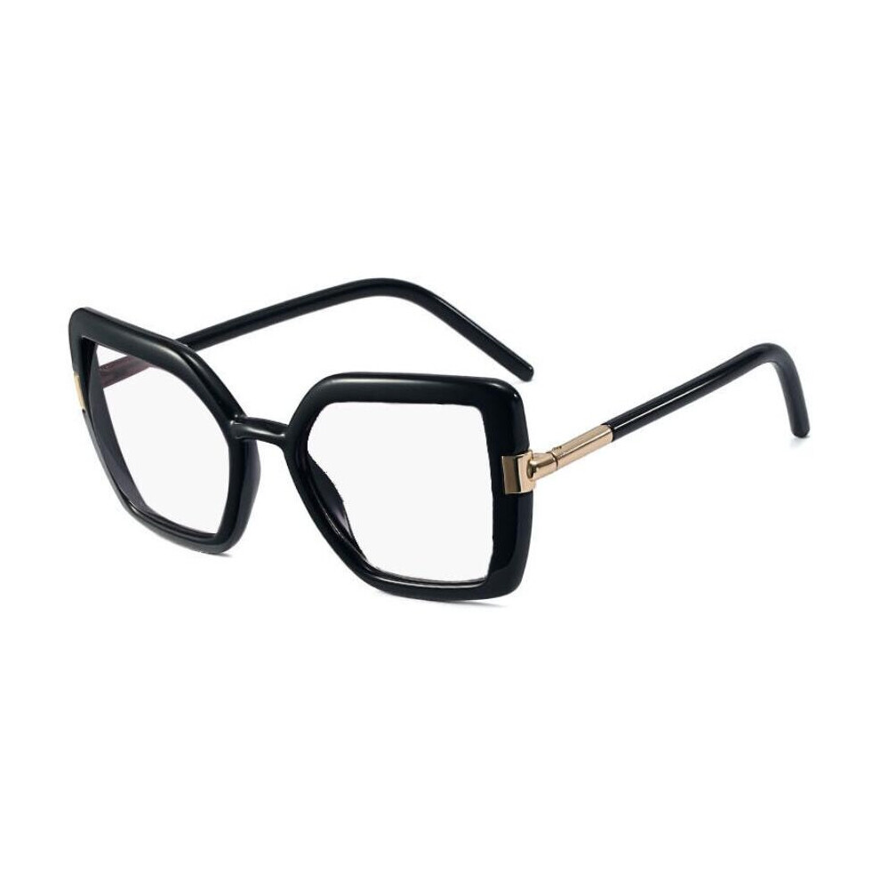 Multicoloured Reading Glasses Women Prescription Lens Light Filter Magnifying Eyewear Pink Leopard Eyeglasses