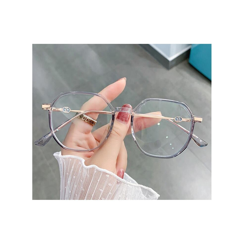 Multicoloured Red Round Reading Glasses Ladies Gaming Computer Eyeglasses Frame Relieve Fatigue Men Women Light Glasses