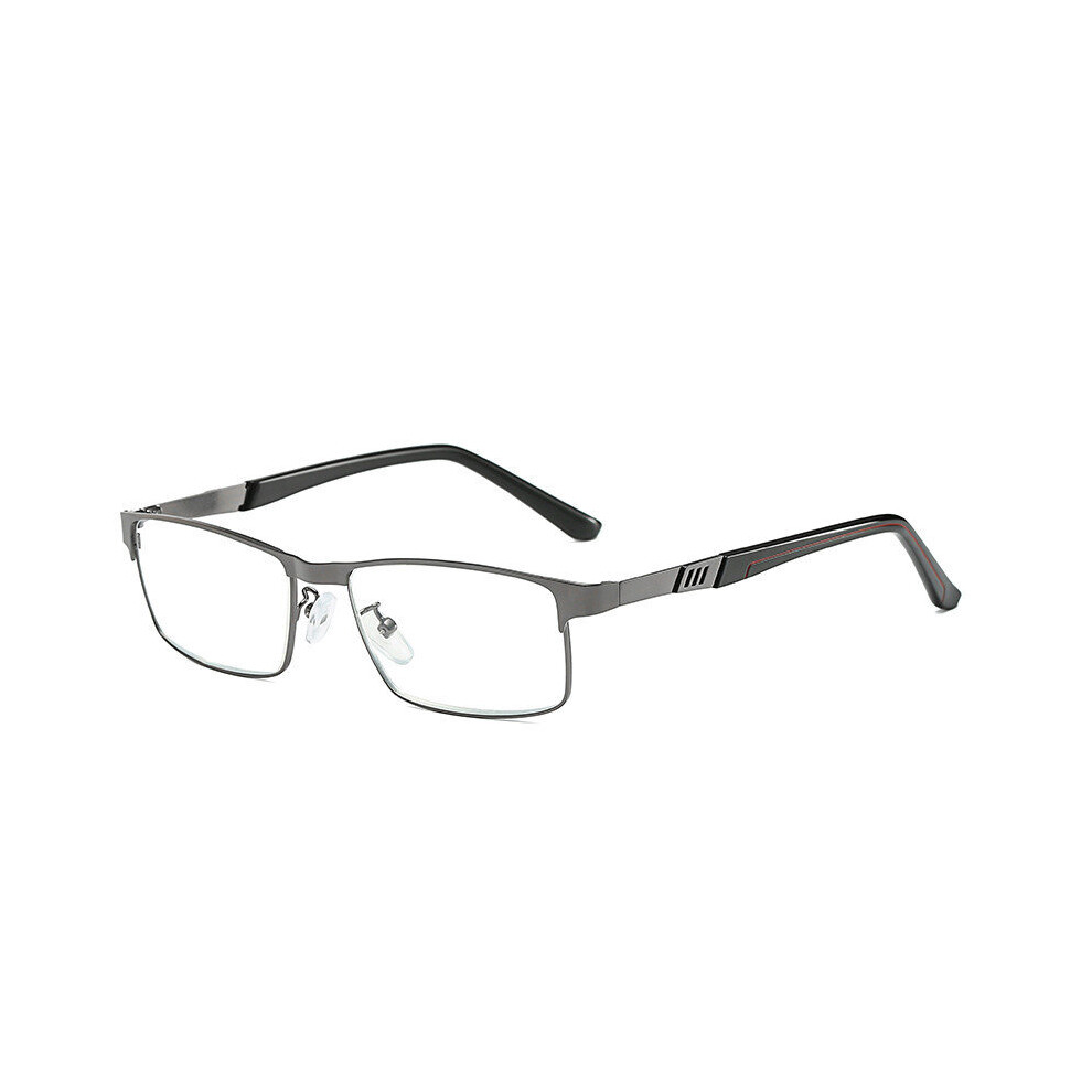 Retro Alloy Reading Glasses Women Men Unisex Business Prescription Eyewear Rectangle Hyperopia Elder Presbyopia Eyeglases