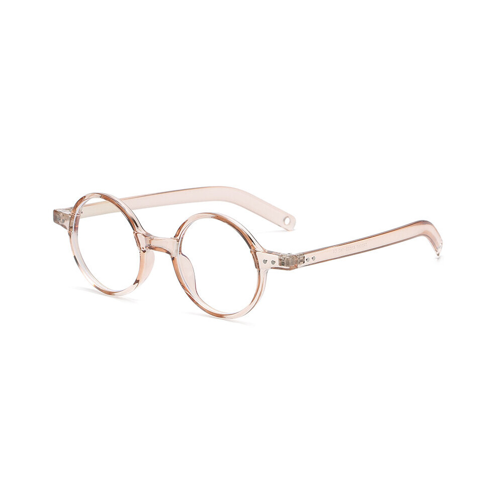 0 -0.5 -0.75 To -6.0 Women Round Myopia Photochromic Prescription Eyeglasses Woman TR90 1.56 Aspheric Anti Light Eyewear