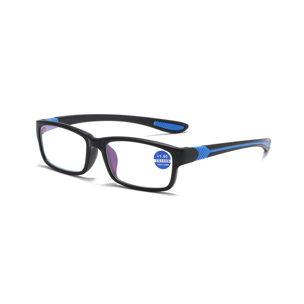 Multicoloured Ultralight Tr90 Reading Glasses Anti Light Presbyopia Eyeglasses Men Hyperopia Optical Eyewear