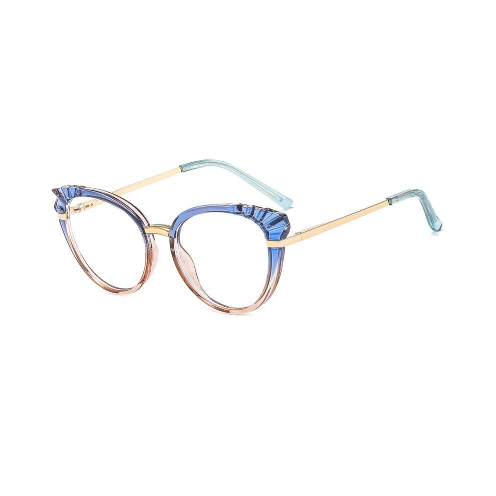 Multicoloured Anti Rays Cat Eye Prescription Glasses For The Nearsighted Tr90 Computer Optical Myopia Spectacles 0 -0.5 -0.75 To -6.0