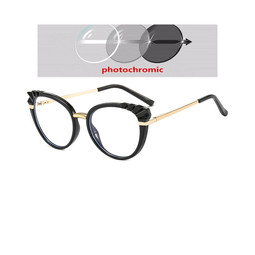 Anti Rays Cat Eye Prescription Glasses For The Nearsighted TR90 Computer Optical Myopia Spectacles 0 -0.5 -0.75 To -6.0-image-OPC-PBR8SQM-NEW