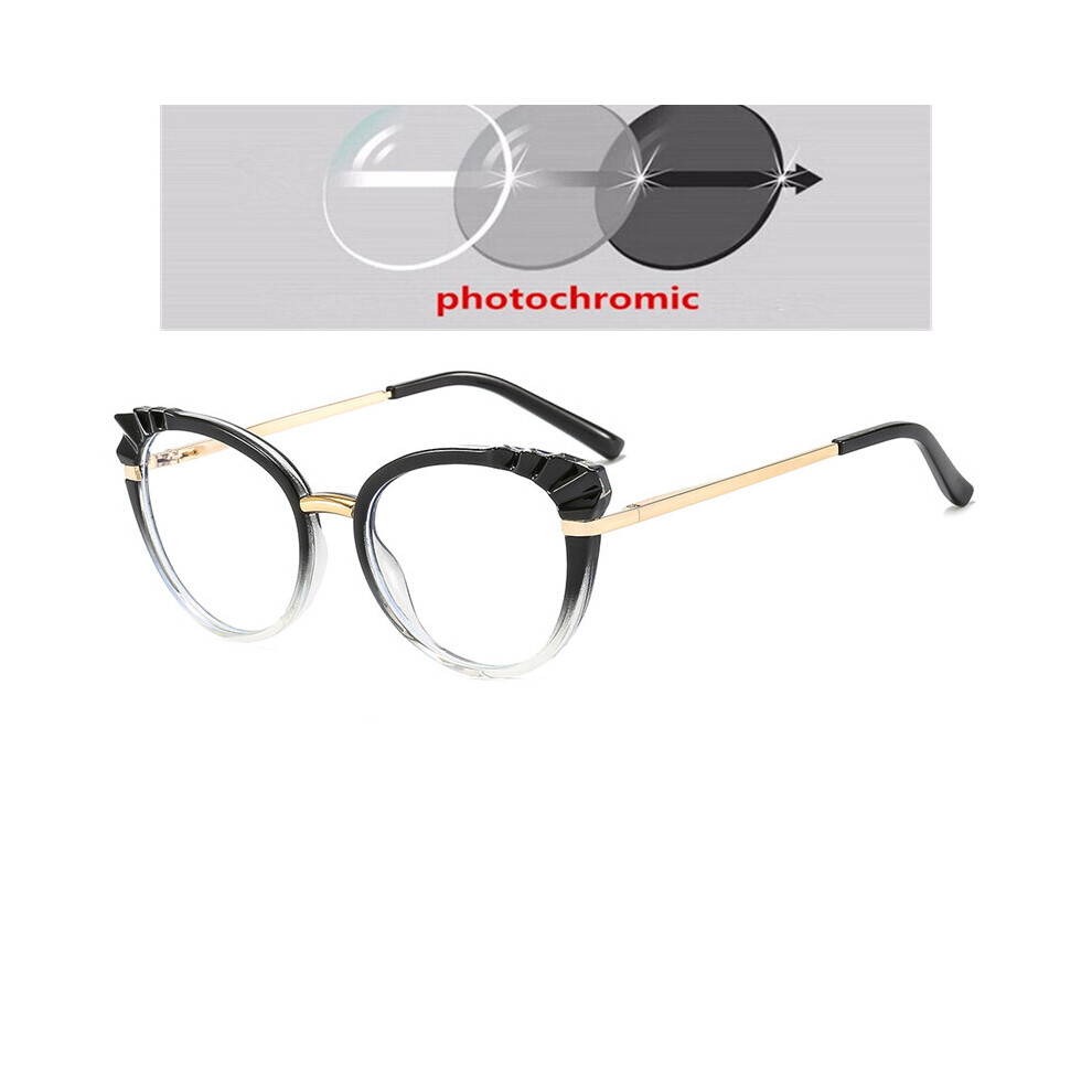 Multicoloured Anti Rays Cat Eye Prescription Glasses For The Nearsighted Tr90 Computer Optical Myopia Spectacles 0 -0.5 -0.75 To -6.0