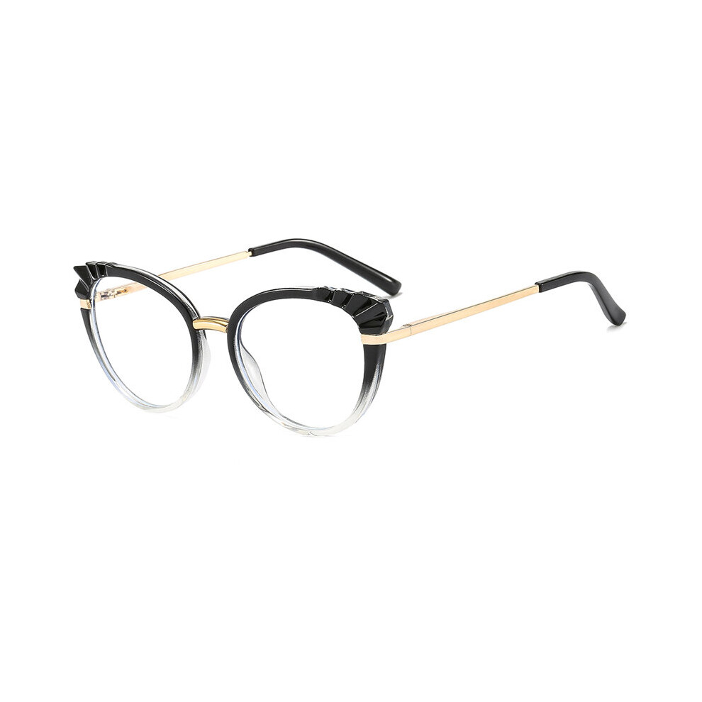 Multicoloured Anti Rays Cat Eye Prescription Glasses For The Nearsighted Tr90 Computer Optical Myopia Spectacles 0 -0.5 -0.75 To -6.0