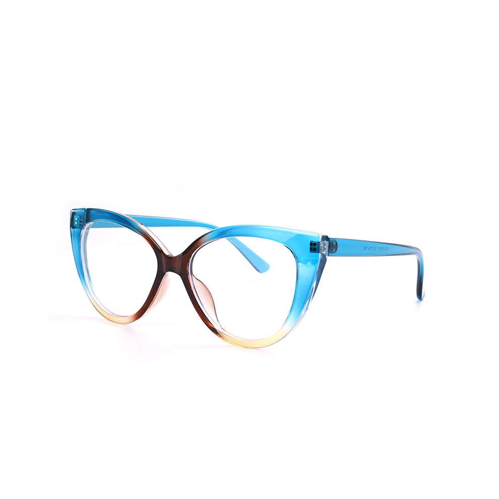Computer Glasses Double Frame Women Men Anti Light Round Eyewear Blocking Glasses Optical Spectacle Eyeglass TR90