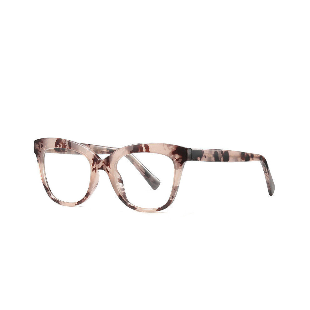 Multicoloured Tr90 Anti Ray Computer Glasses Women Cat Eye Glass Men Light Blocking Eyewear Glitter Frames