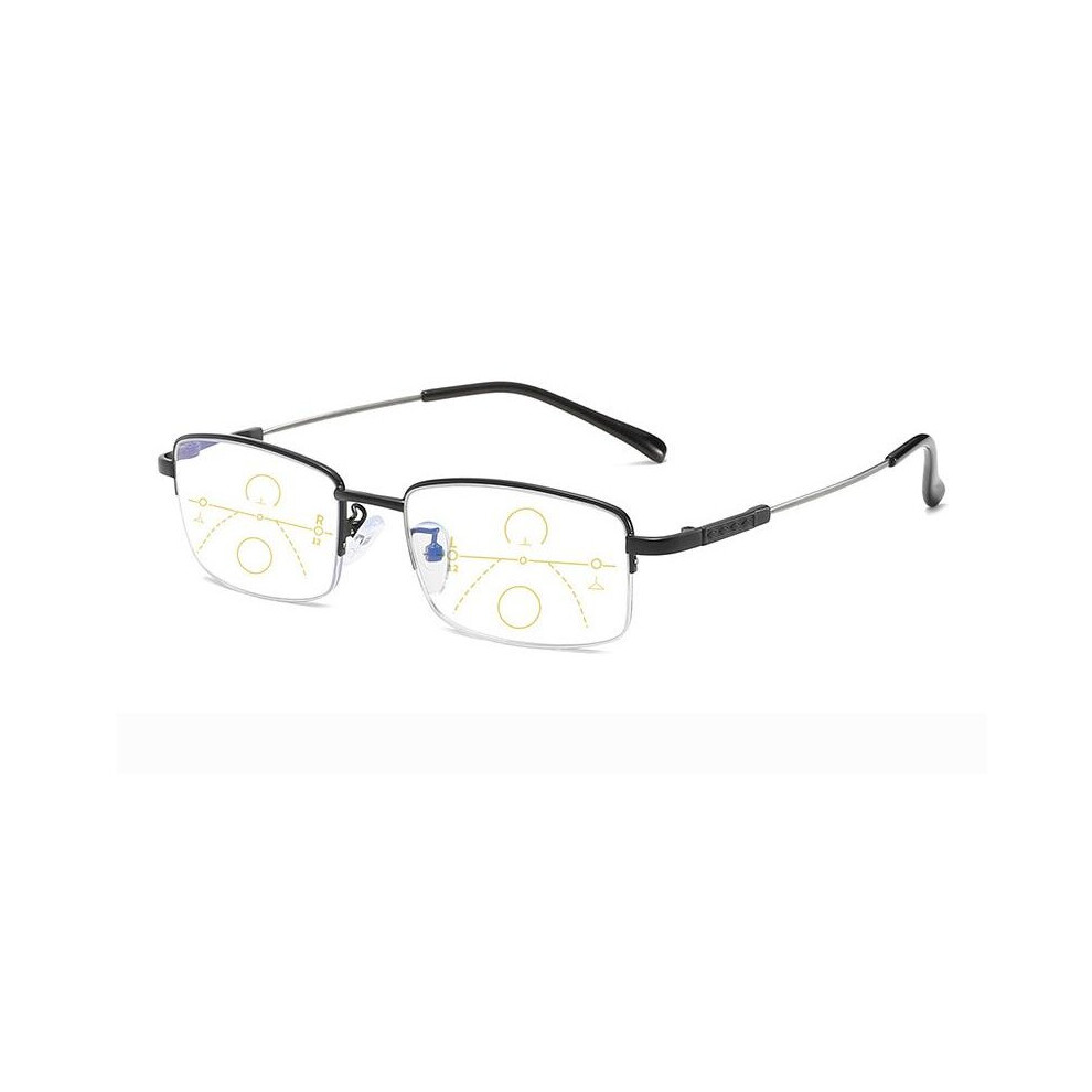 women ' Near-far dual-purpose multi-focus reading glasses progressive intelligent zoom anti-blue UV Protect Presbyopic Glasses