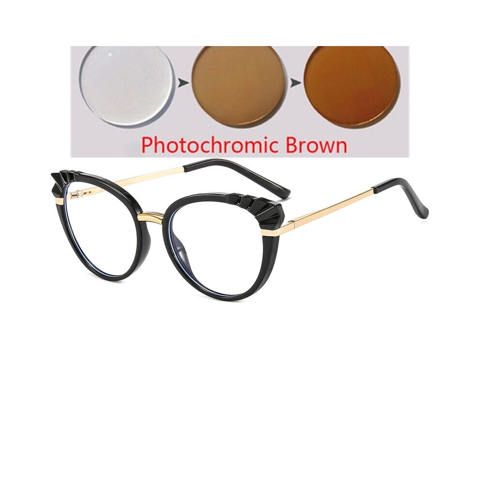Multicoloured Anti Rays Cat Eye Prescription Glasses For The Nearsighted Tr90 Computer Optical Myopia Spectacles 0 -0.5 -0.75 To -6.0