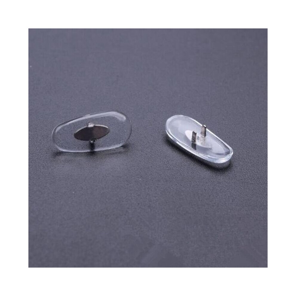20 Pairs Replacement Silicone For Eye Glasses Soft Clip Nose Pads Sunglasses Accessories Get Stuck Anti-Slip Tools AAA1066