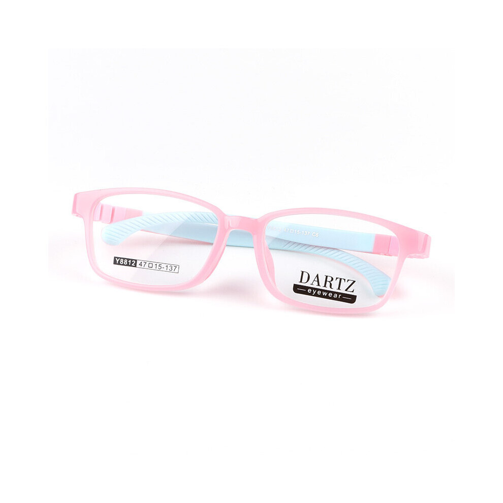 47-15-137Optical Children Glasses Frame TR90 Silicone Spectacle Flexible Protective Kids Glasses Diopter Eyeglasses Rubber Y8812