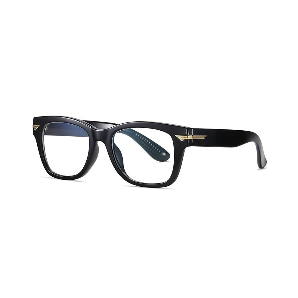 Multicoloured Vintage Square Anti-Blu-Ray Tr90 Women Glasses Frame Clear Lens Eyewear Men Optical Frame Computer Goggles