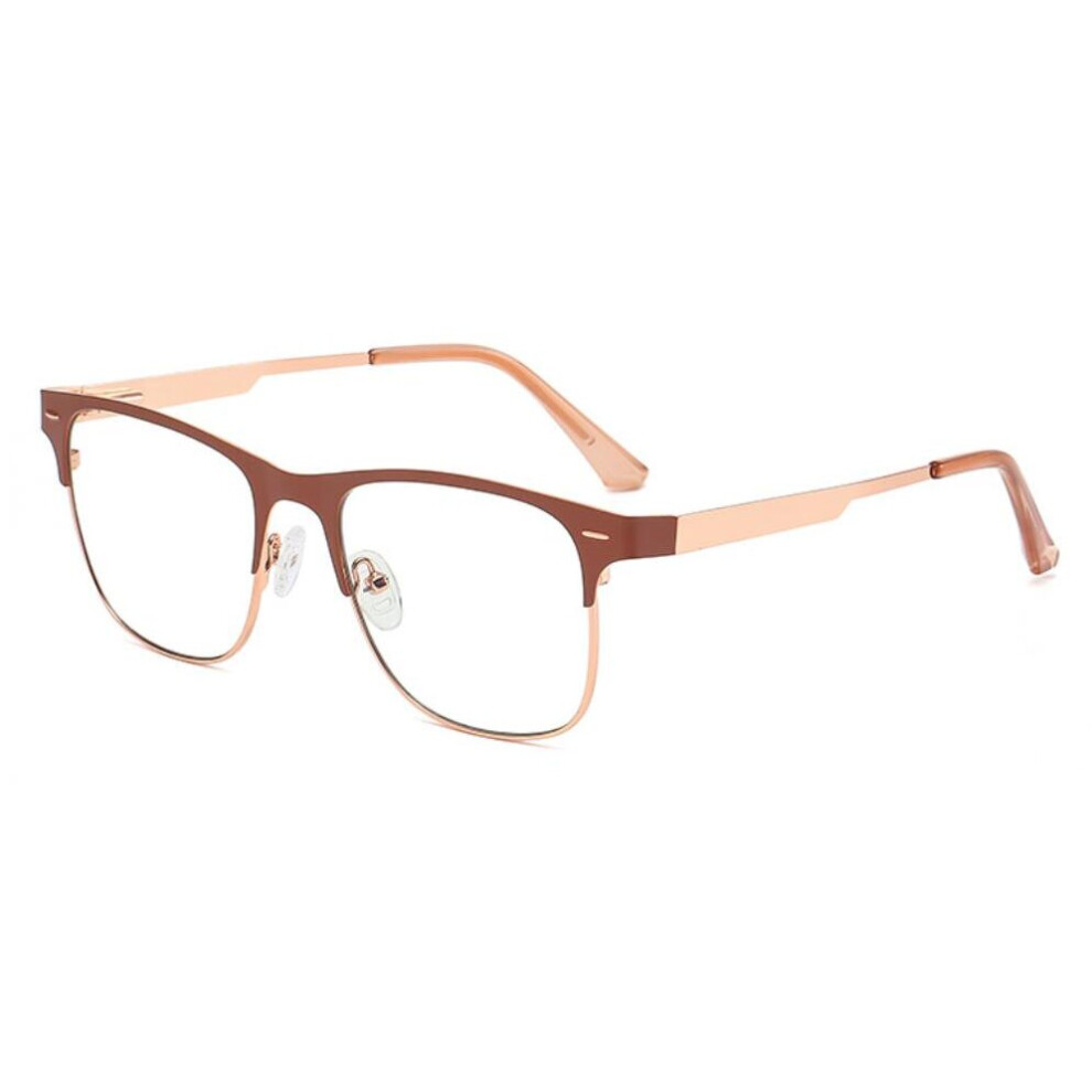 Anti Light Optical Myopia Glasses Women Men Metal Large Eyeglasses Oversized Green Glasses Oculos