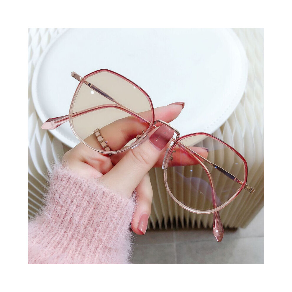 Photochromic Myopia Glasses Changing Sun Glasses Eyeglasses Reading Glasses for Women Metal Frame Glasses