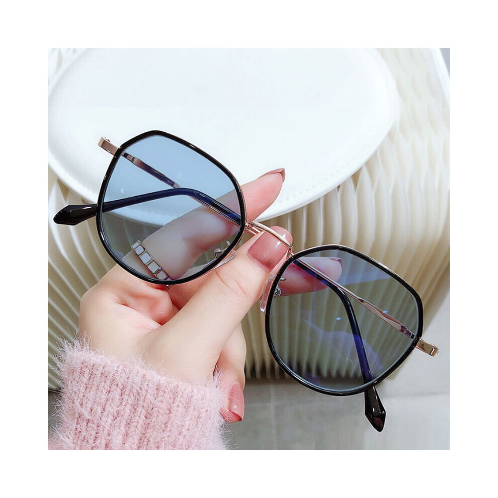 Photochromic Myopia Glasses Changing Sun Glasses Eyeglasses Reading Glasses for Women Metal Frame Glasses
