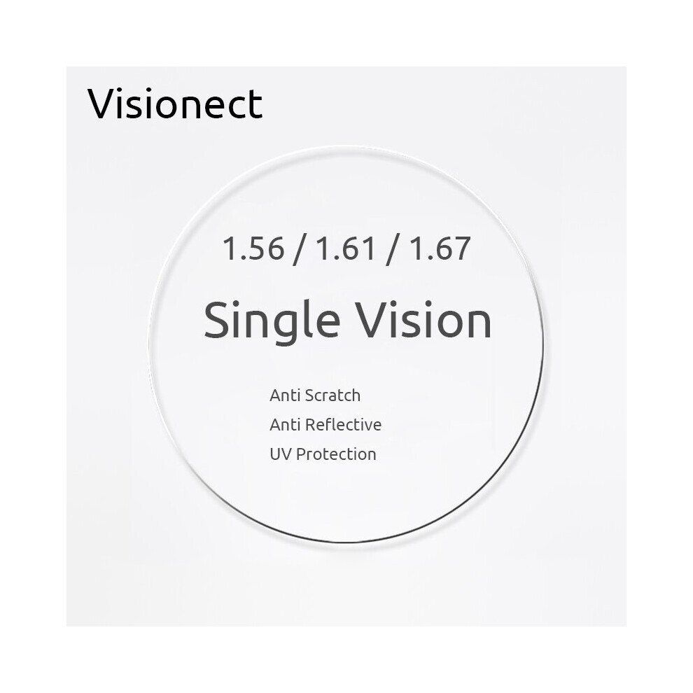 1.56 1.61 1.67 Single Vision Prescription Optical Glasses Lenses Anti Reflective For Myopia Or Reading Presbyopia-image-OPC-PBR8TTX-NEW