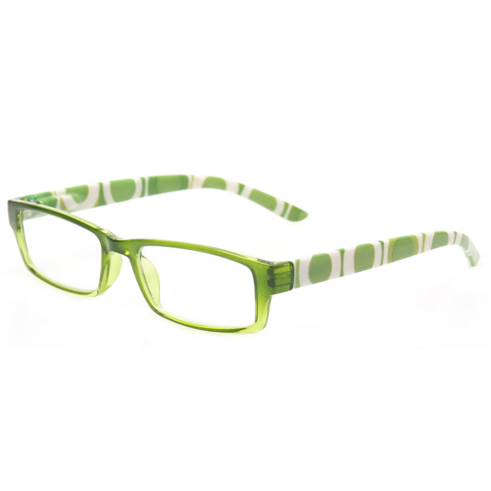 Reading Glasses Spring Hinge Print Flower Frame Women Reader Eyeglasses Diopter +1.0+2.0+3.0+4.0+5.0+6.0