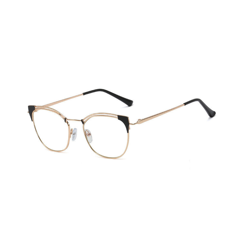 Cat Eye Metal Glasses Frames Men Women Optical Spectacle Eyeglass Prescription Glasses Eyeglasses Vintage